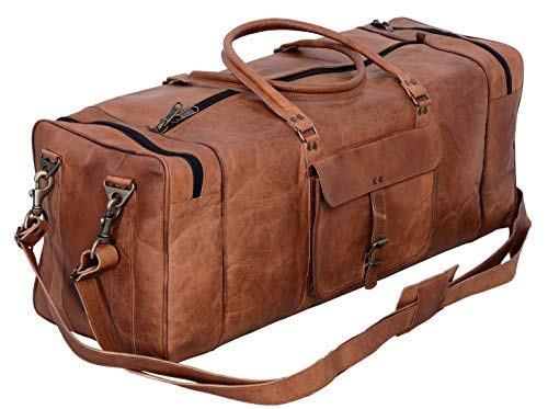 Canvas Leather Mens Vintage 14 Brown Travel Side Bag Black Messenger –  iwalletsmen