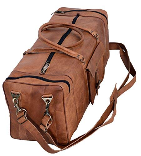 Canvas Leather Mens Vintage 14 Brown Travel Side Bag Black Messenger –  iwalletsmen