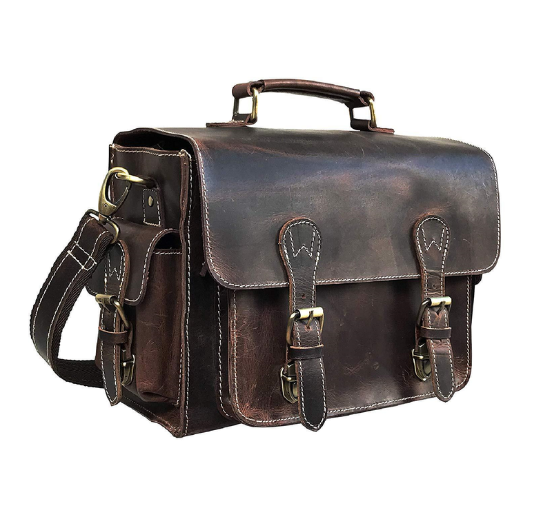Leather Camera Bag: Buy Stylish Vintage Custom Leather DSLR Camera Bag ...