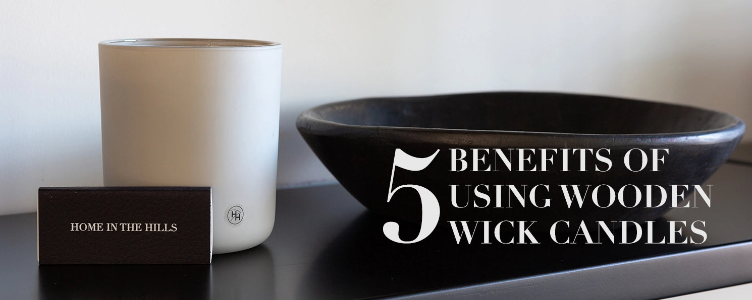 Wicks Benefits Of Wooden Wick Candles: One of the most striking scented candles to be created is the wood wick models, where- you guessed right- the wicks benefit are made of wood. 