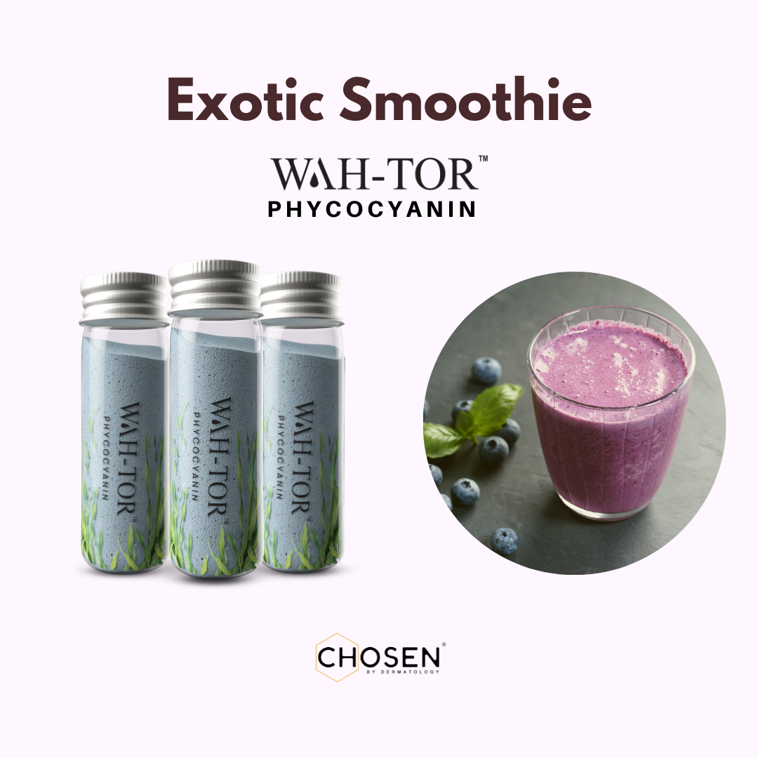 Exotic Smoothie with WAH-TOR™ Phycocyanin – CHOSEN Store