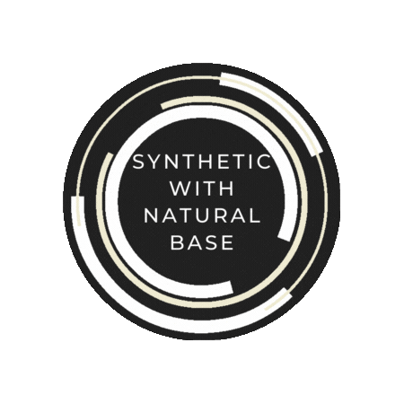 Synthetic with natural base