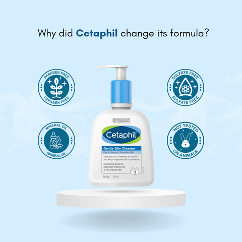 Cetaphil Gentle Cleanser new formula