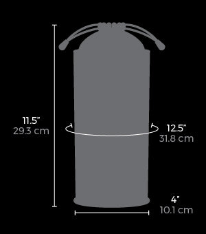 Measurements of the Steriliser Pouch at The Cowgirl Shop