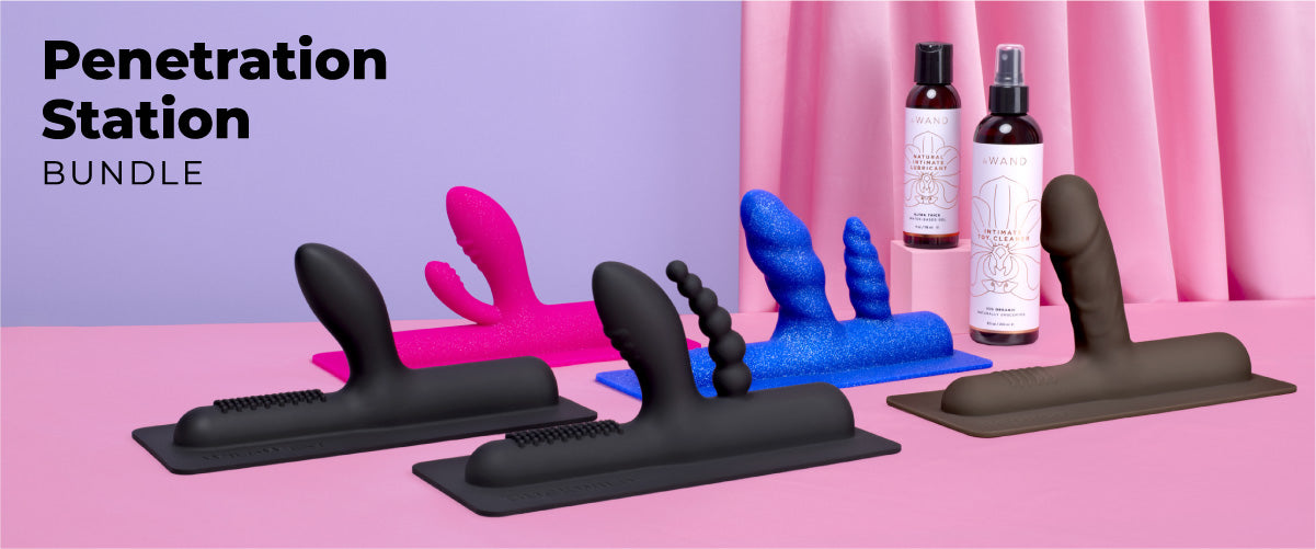 Everything Included with The Penetration Station Attachment Bundle for penetration pleasure