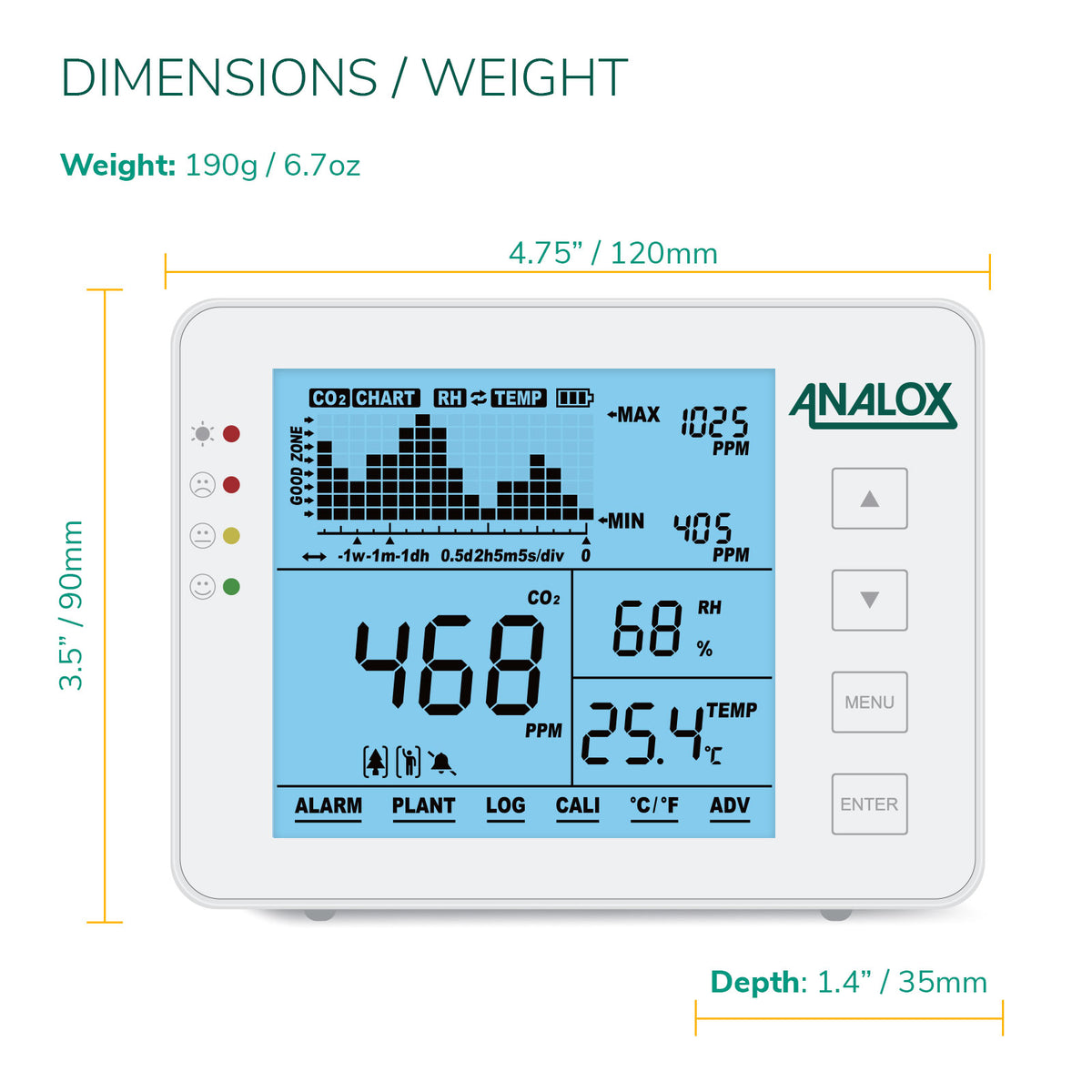 indoor air quality co2 monitor