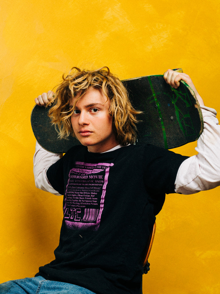 Skater on skip trowel backdrop. By Chris Daniels, edited with Mastin ...