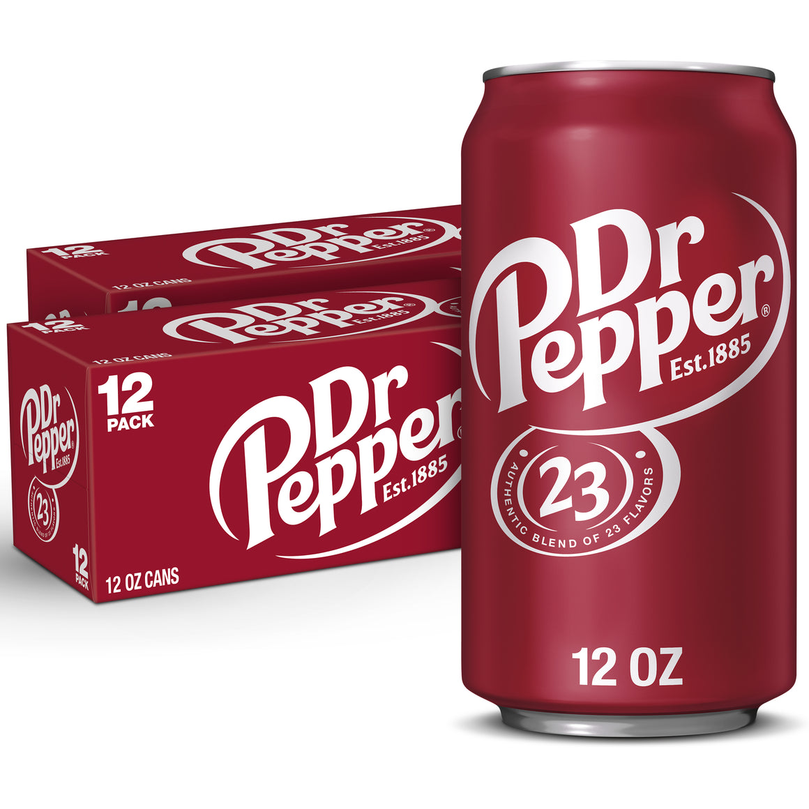 Dr Pepper, 12 Oz. Cans, 24 Pack (0.62 / Can)