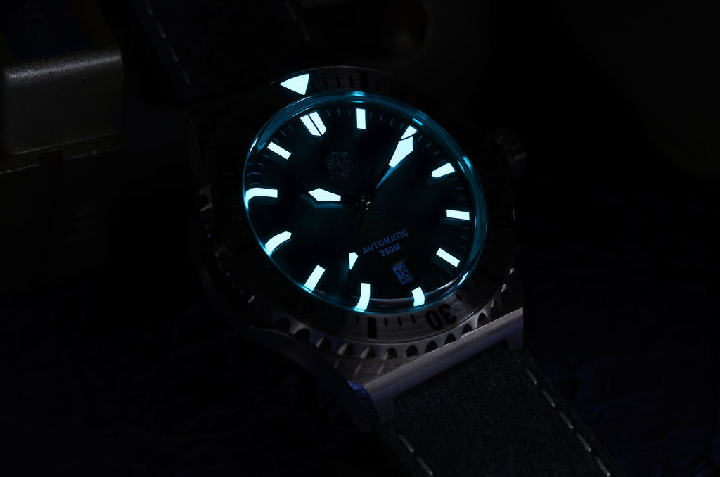 20. SN0055-G Automatic Mechanical PT5000/SW200 Nautilus diver