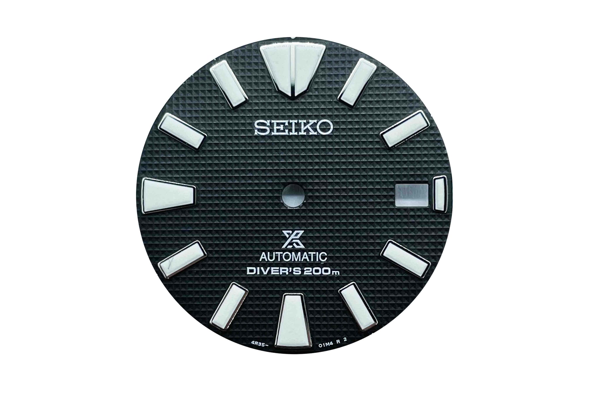 SEIKO ORIGINAL DIAL BLACK WAFFLE PROSPEX SAMURAI SRPE51 – LUG X BAR