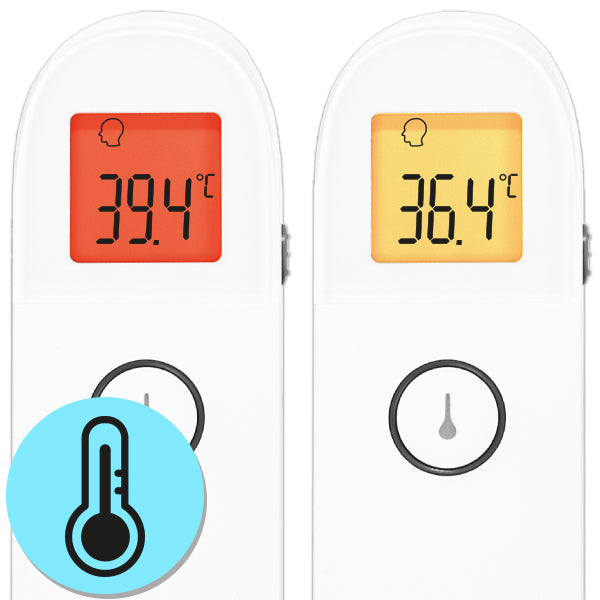 Duronic IRT3W Termómetro digital con sensor de infrarrojos 3 en 1 - Te