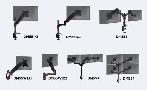 duronic, desk, mount, dm35, dm351x1, range, whole, dm351x2, dm351x3, dm352, dm353, dm354, dm351x1