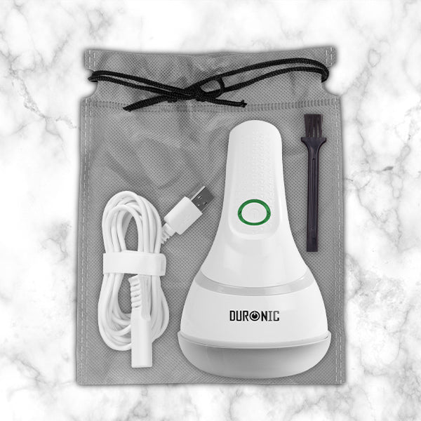 Duronic FS16USB Levapelucchi Elettrico Ricaricabile Portatile