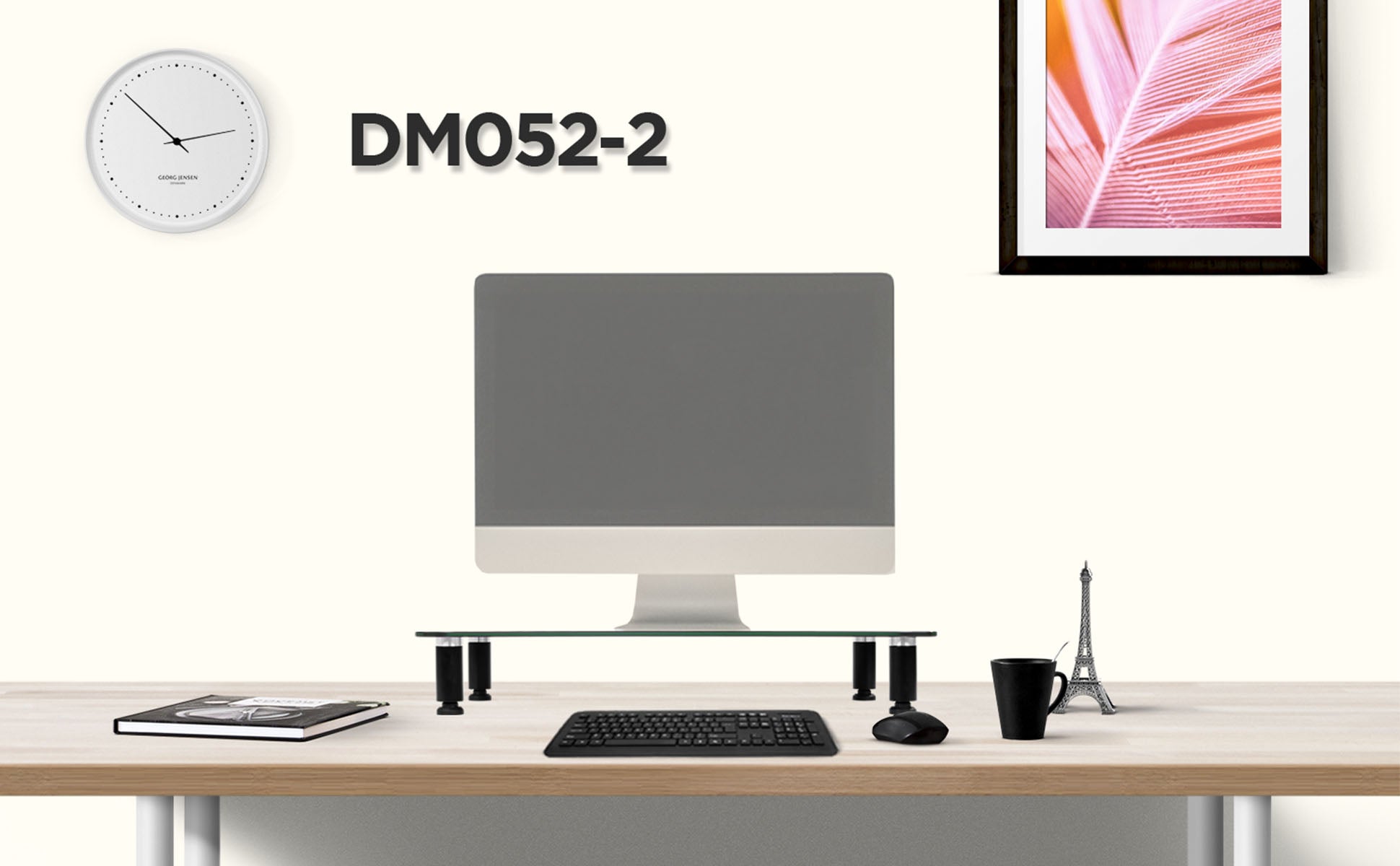 Duronic DM052-3 Elevador para Monitor/Portátil 70x24 cm Máx 20Kg