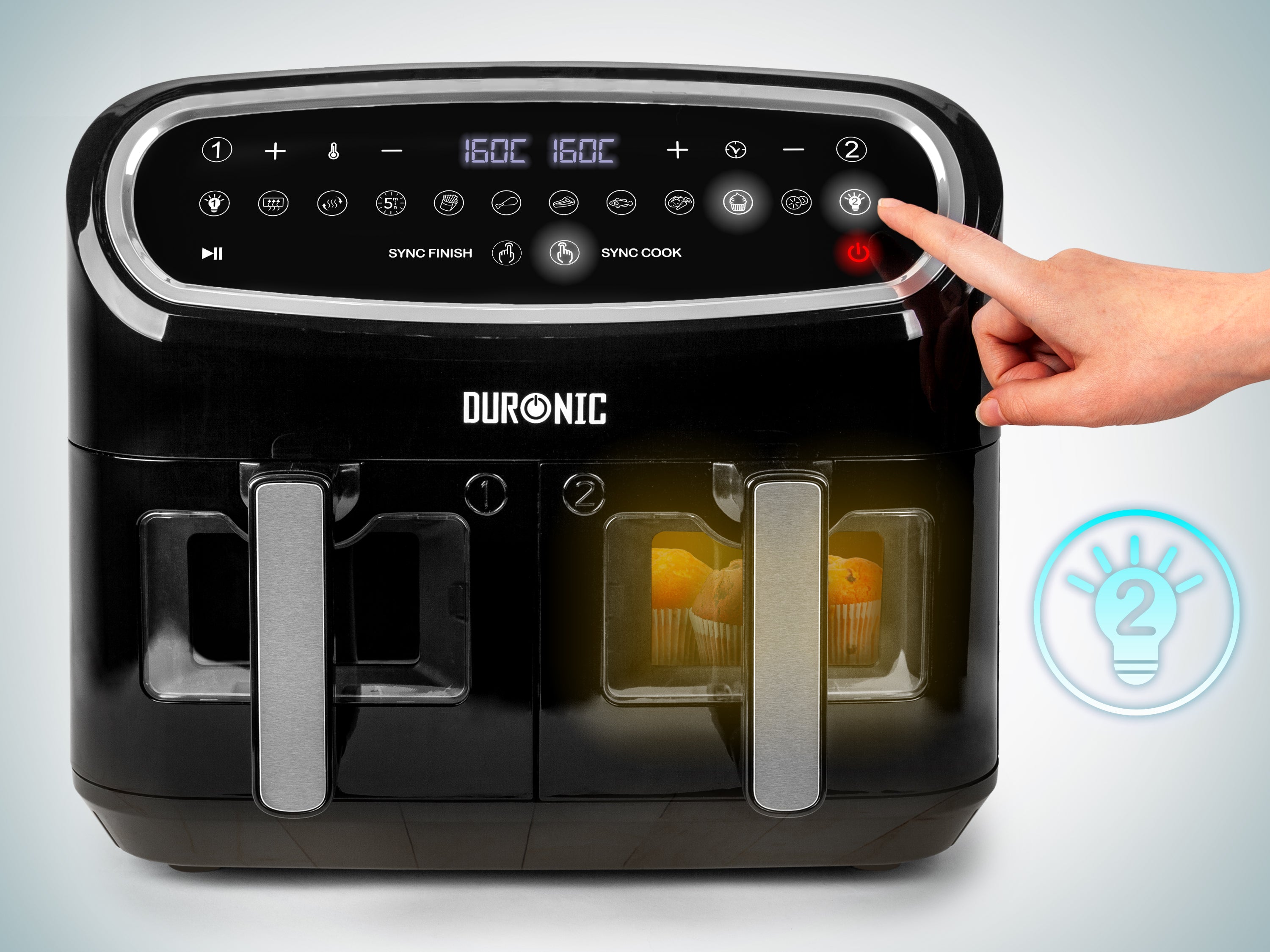 DURONIC AF24 Air Fryer User Guide