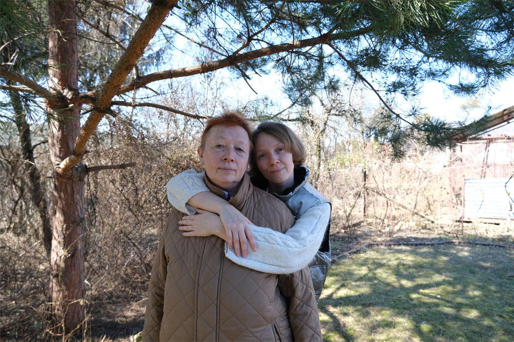 Tetiana and her Mother, Helen.