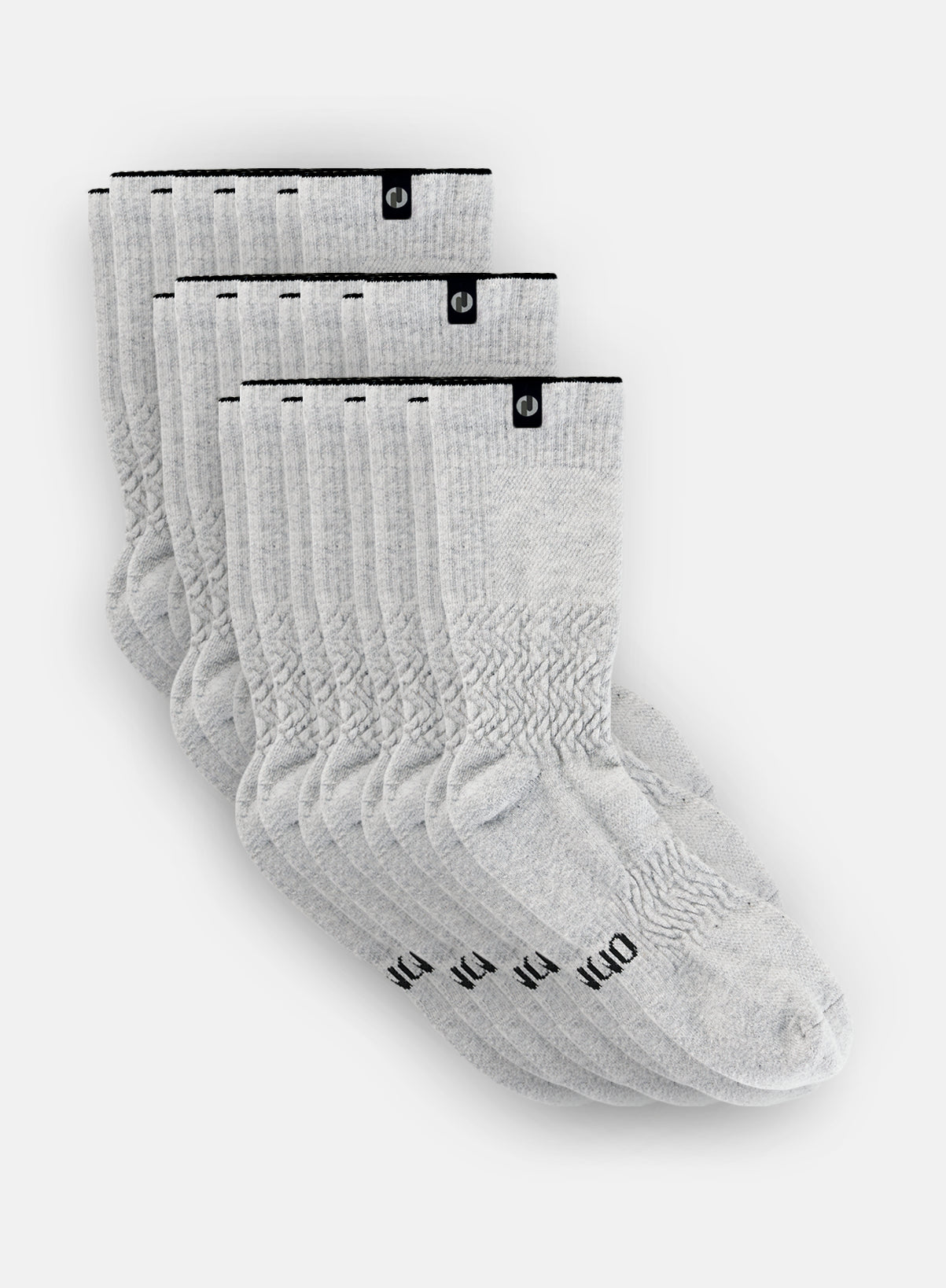 Contour Crew Socks 12-Pack