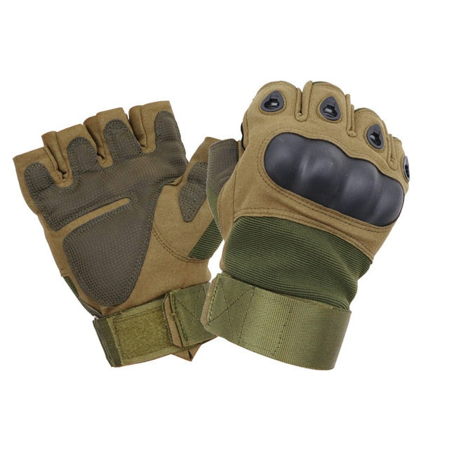 army fingerless gloves