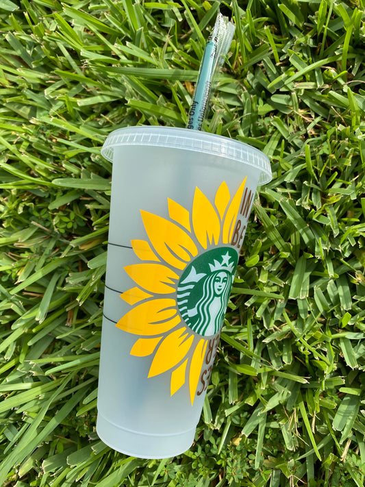 Posty Starbucks Cold Cup   – AbbyKahloWorks