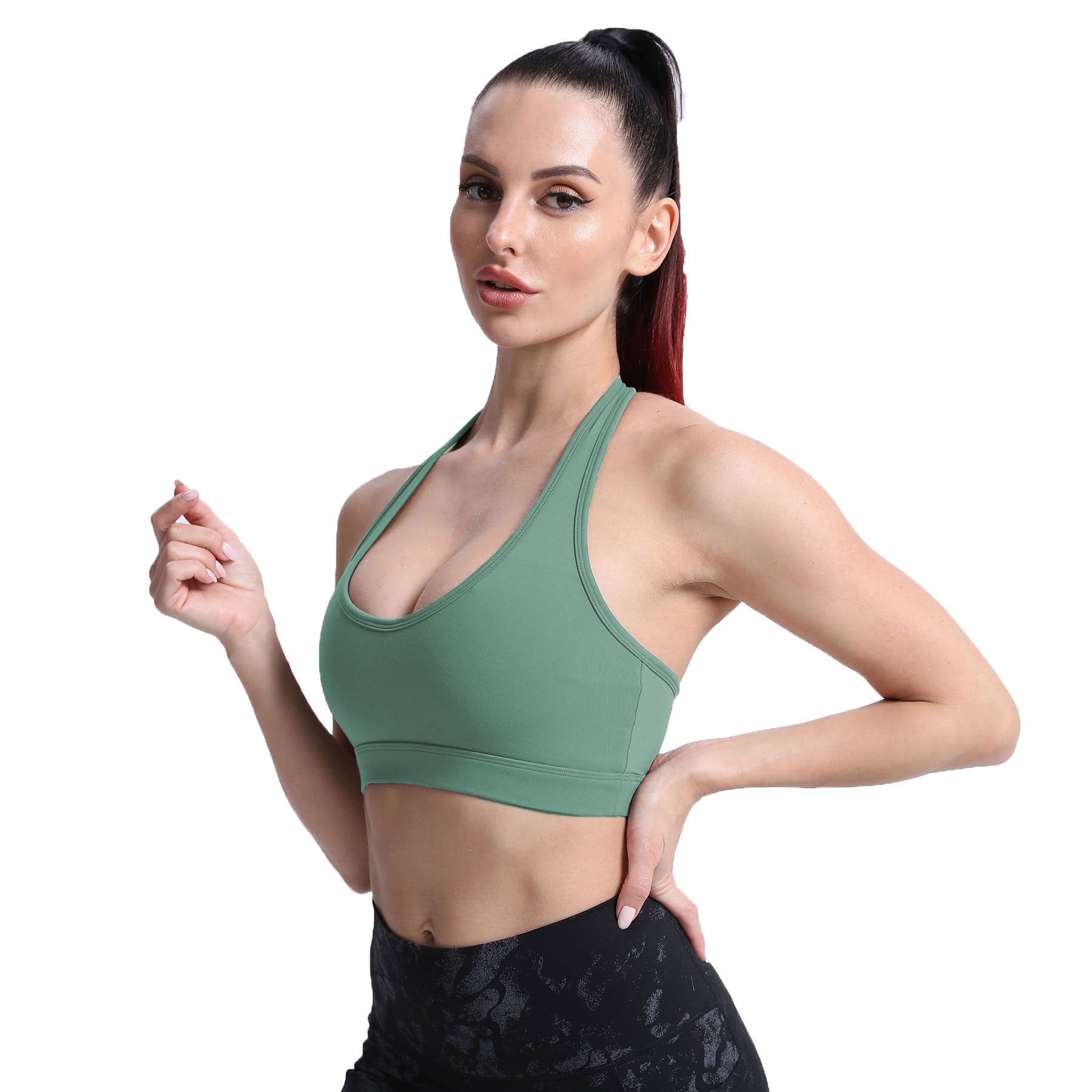 Aoxjox Halter Sports Bras