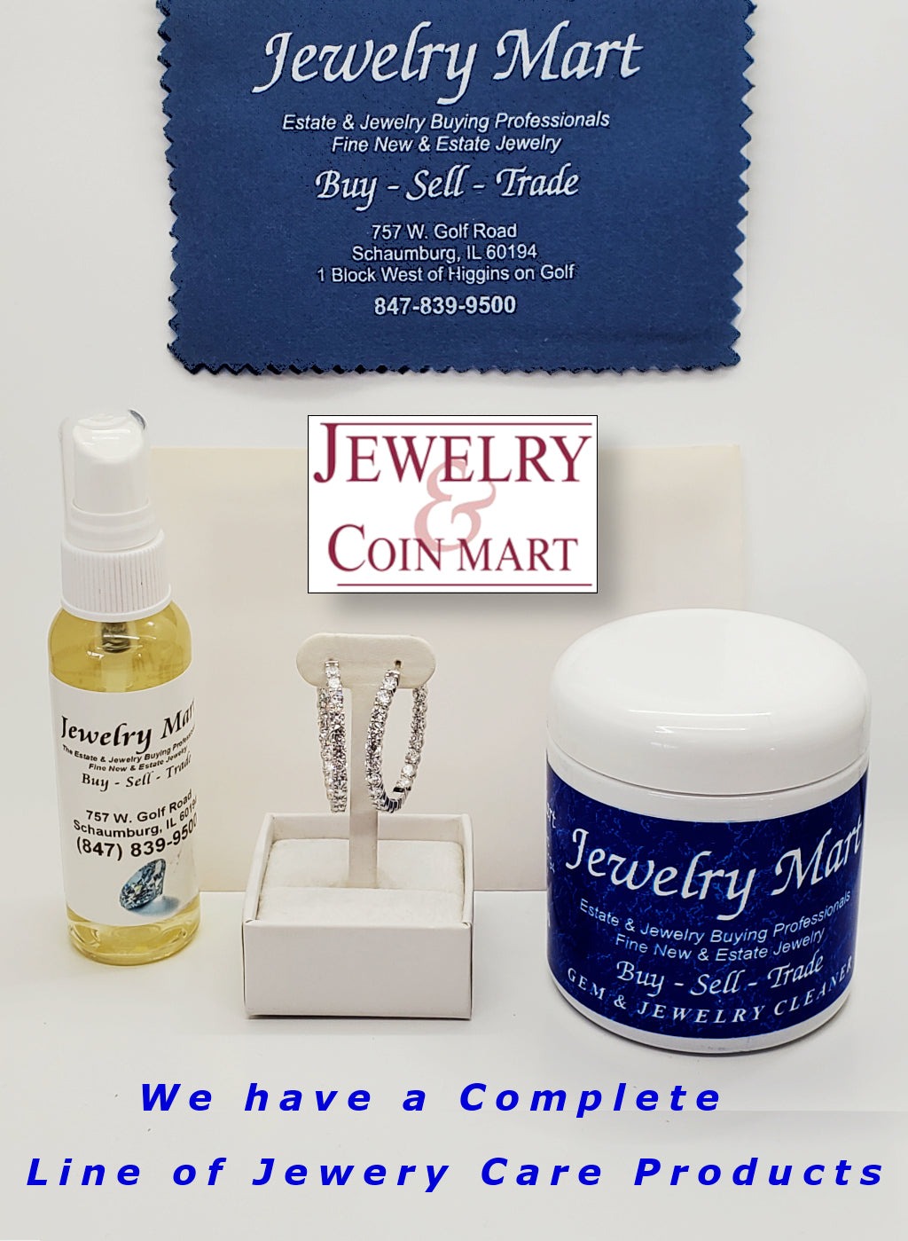 We clean and make your heirlooms like new again so they will increase value with our new product line of jewelery cleaners!