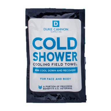 Duke Cannon Supply Co. Cold Shower Ice-Cold Body Scrub, 8 Fl. Oz. /  Exfoliating Body Wash Scrub for Men, Alcohol-Free, Paraben-Free