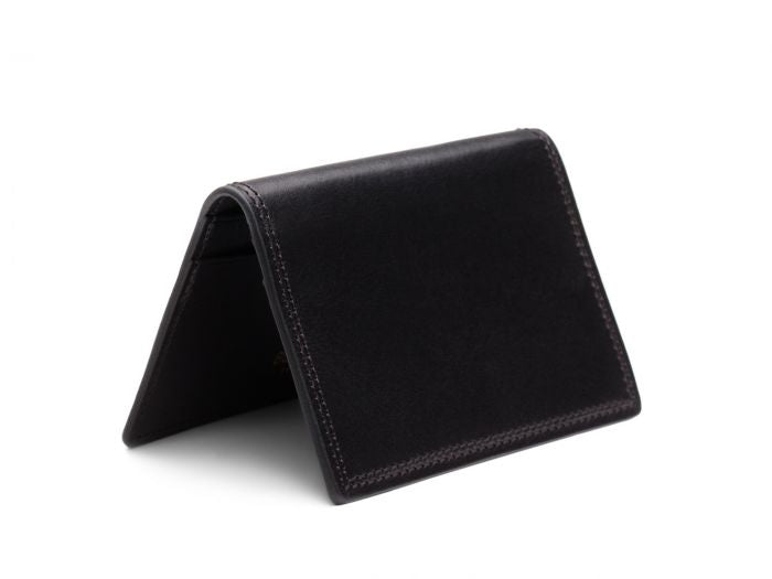 BOSCA 1911 NAPPA VITELLO SMALL BIFOLD WALLET - BLACK – Button Down SF