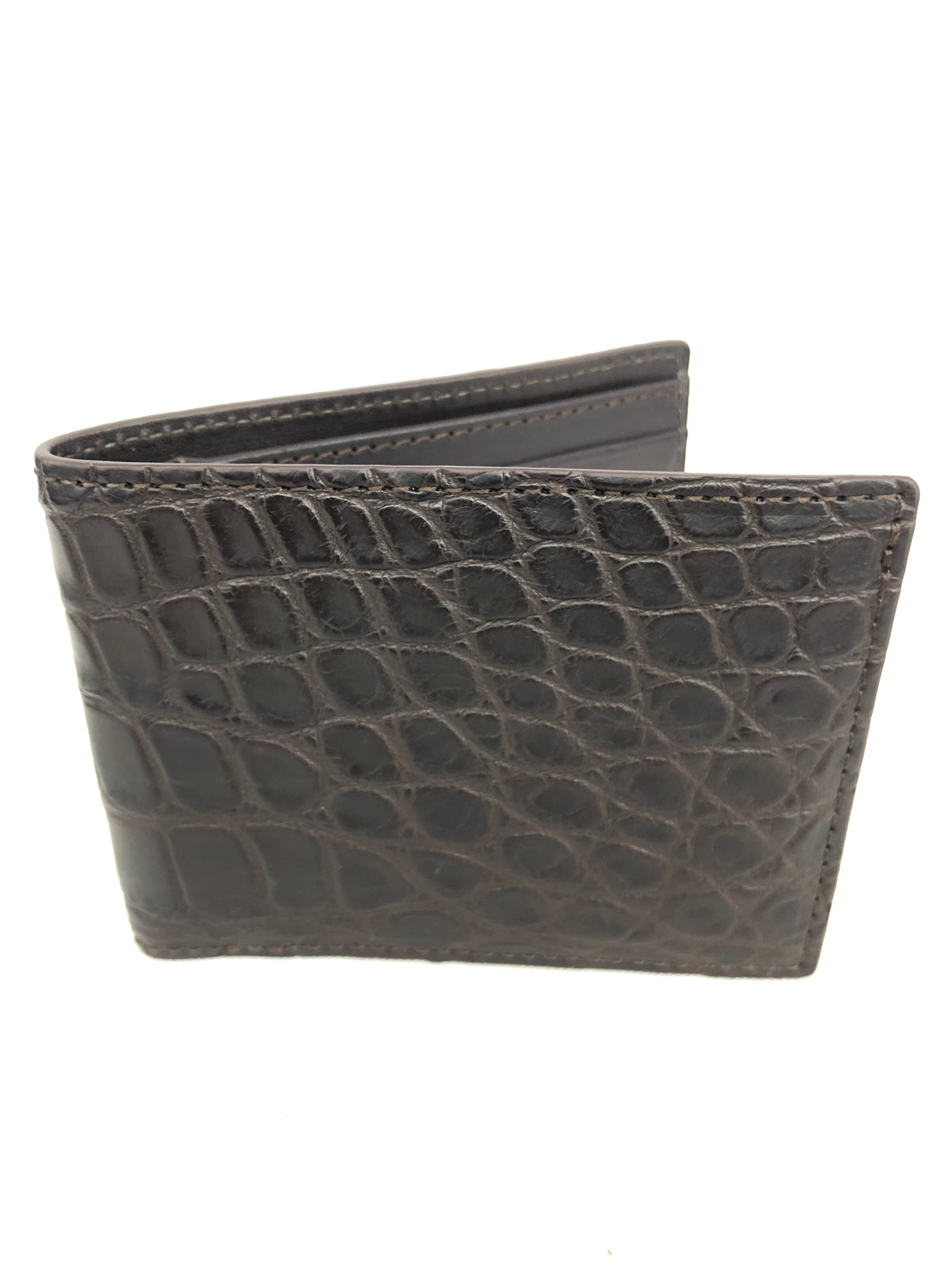 Gator leather Louis Vuitton wallet