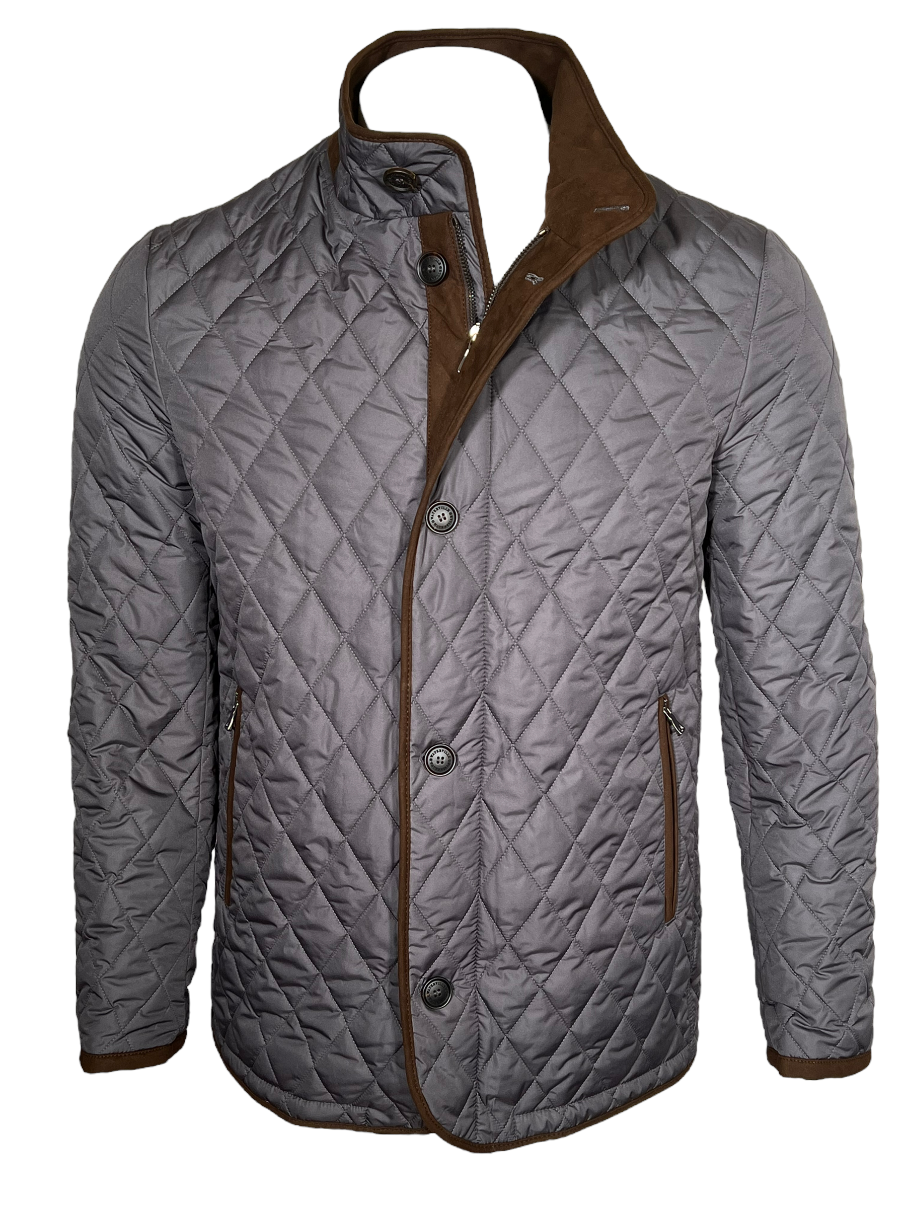 WATERVILLE QUILTED LINED - STEEL – Button Down SF