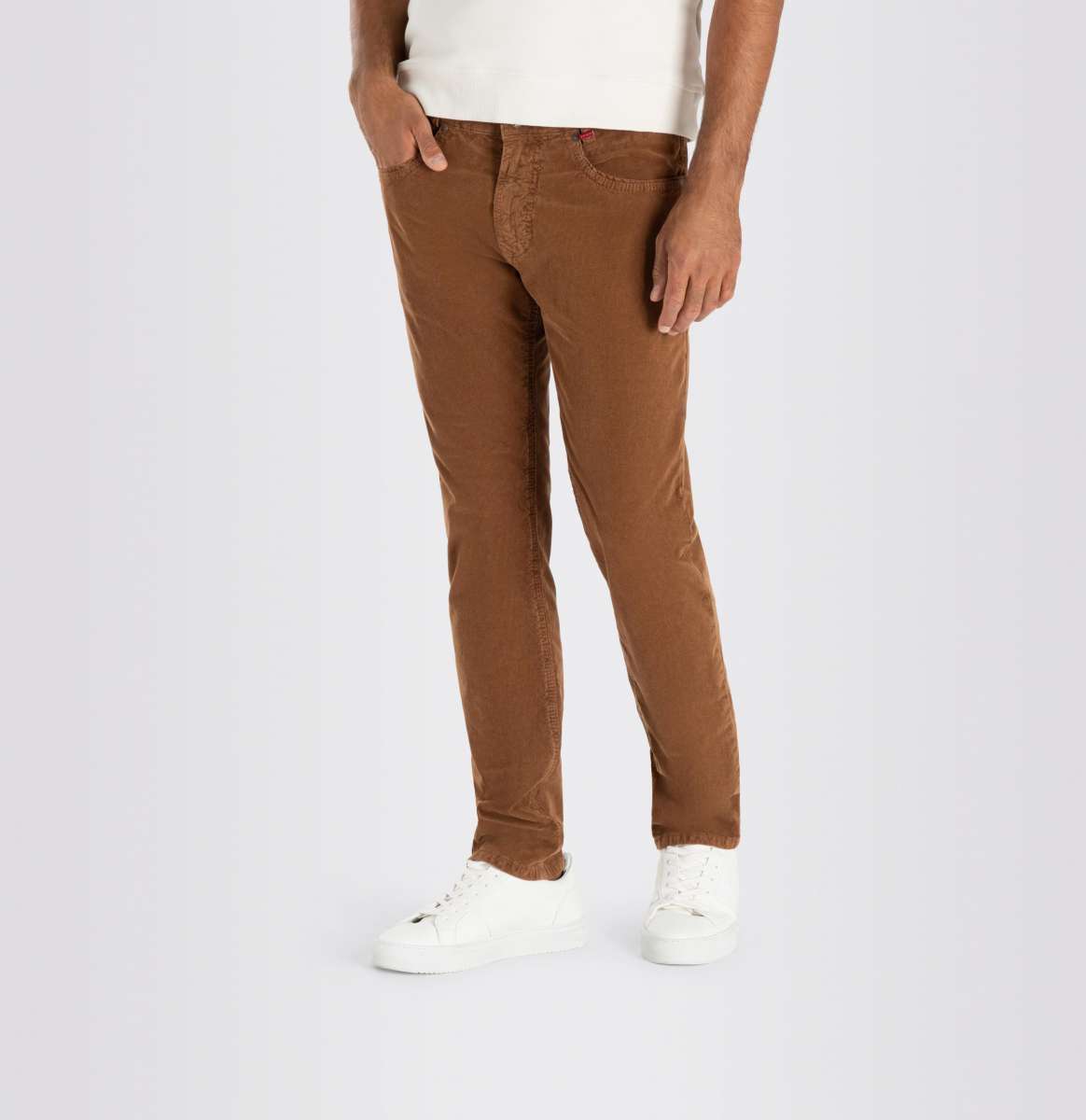 MAC WOMEN'S RICH SLIM CORDUROY PANT - TAN – Button Down SF