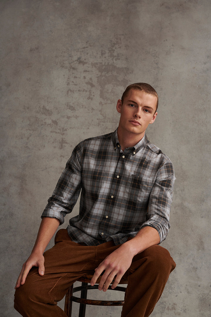 BARBOUR WETHERAM TAILORED SHIRT - CLASSIC TARTAN – Button Down SF