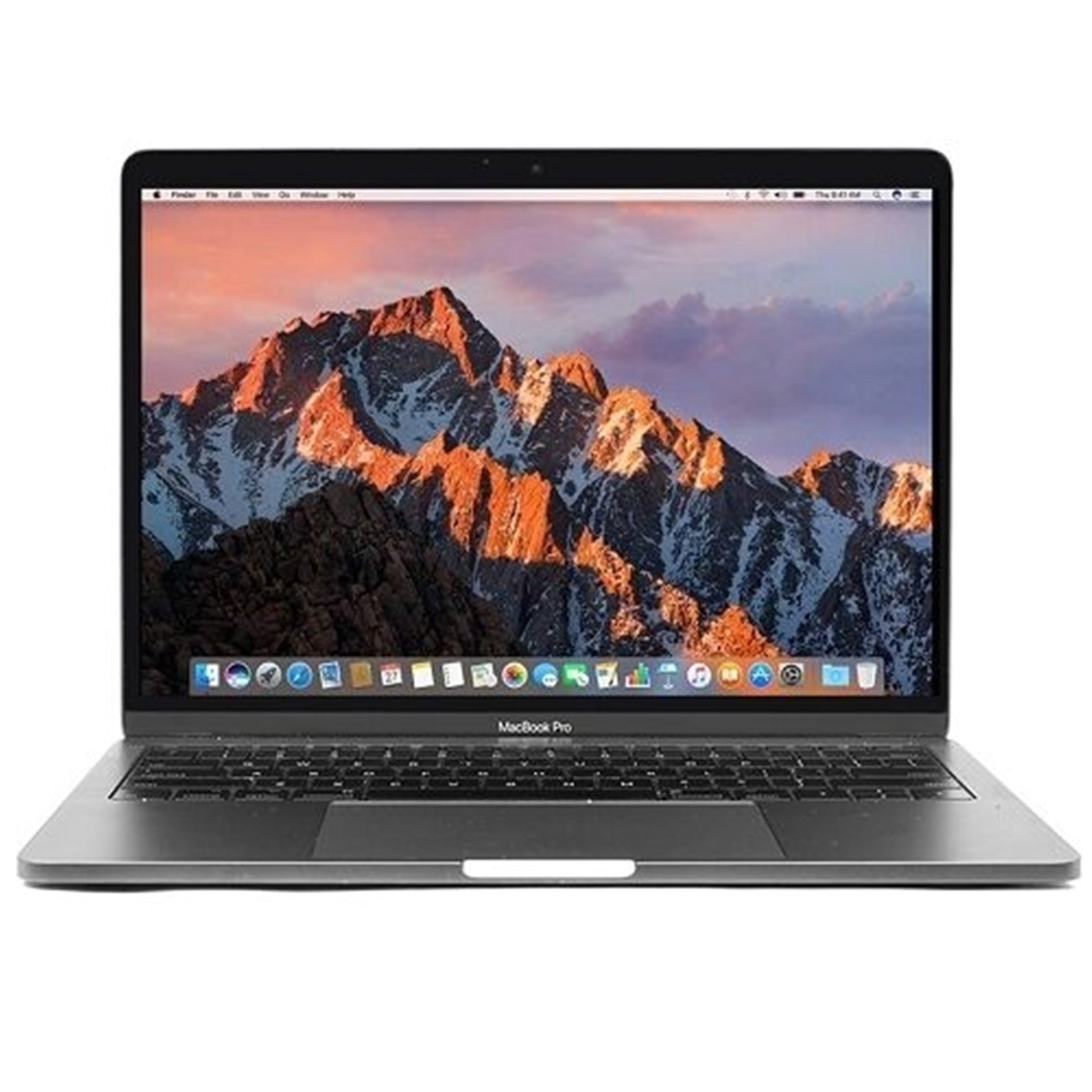 Apple MacBook Pro MPXT2LL/A 13.3" 8GB 256GB SSD Core™ i5-7360U 2.3GHz macOS, Space Gray (Refurbished)