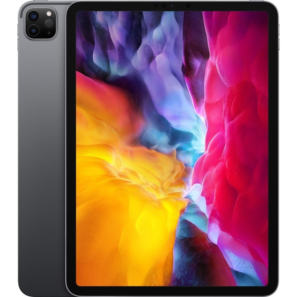 Apple iPad Pro 2nd Gen 11" Tablet 128GB WiFi + 4G LTE GSM Unlocked, Space Gray (Certified Refurbished)
