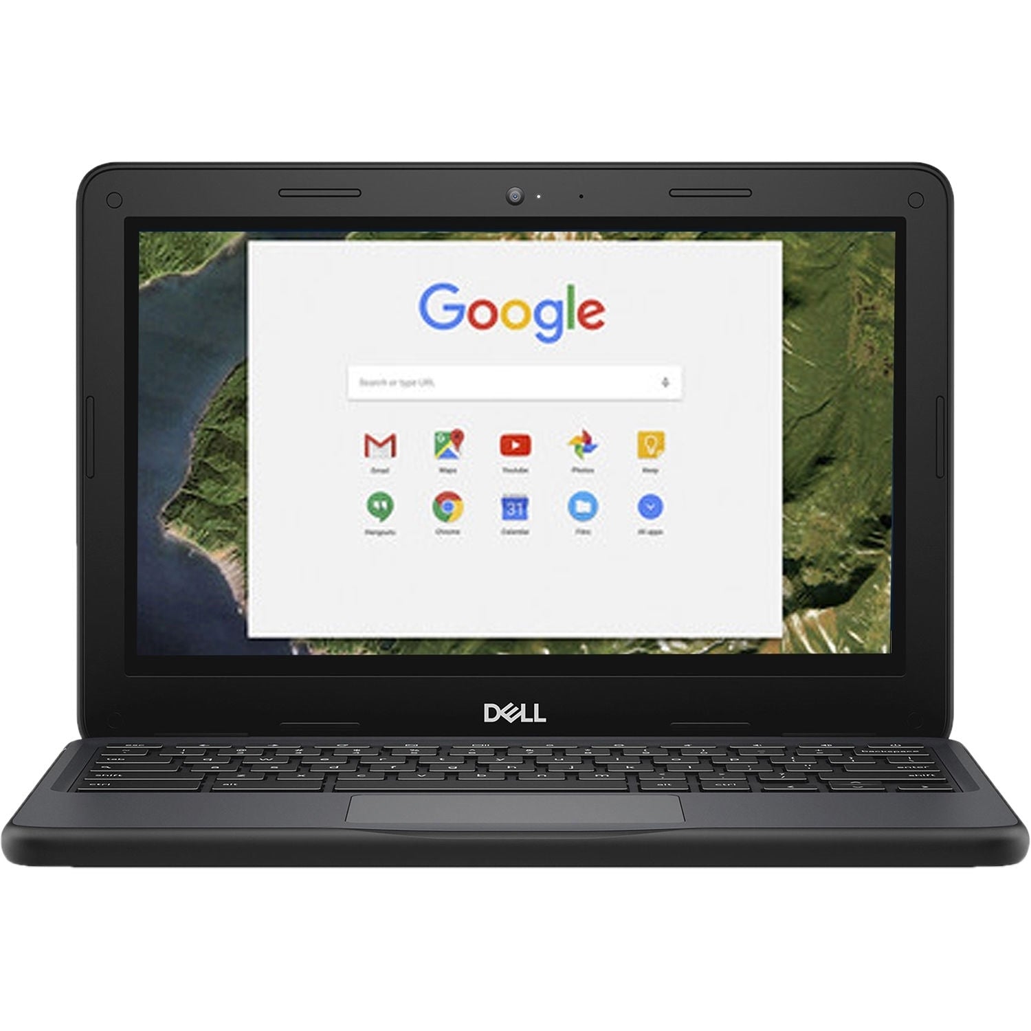 Dell Chromebook 11 5190 11.6" 4GB 32GB eMMC Celeron® N3450U 2.4GHz ChromeOS, Black (Certified Refurbished)