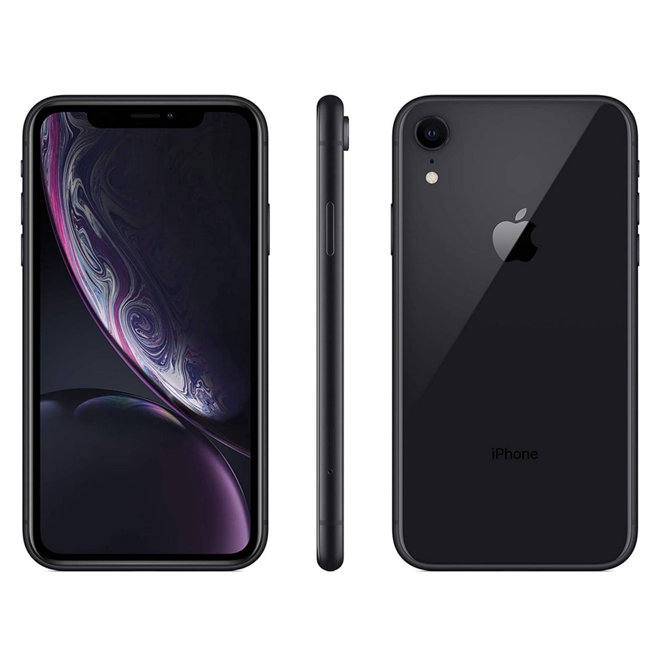 Apple iPhone XR 64GB 6.1" 4G LTE Verizon Unlocked, Black (Certified Re