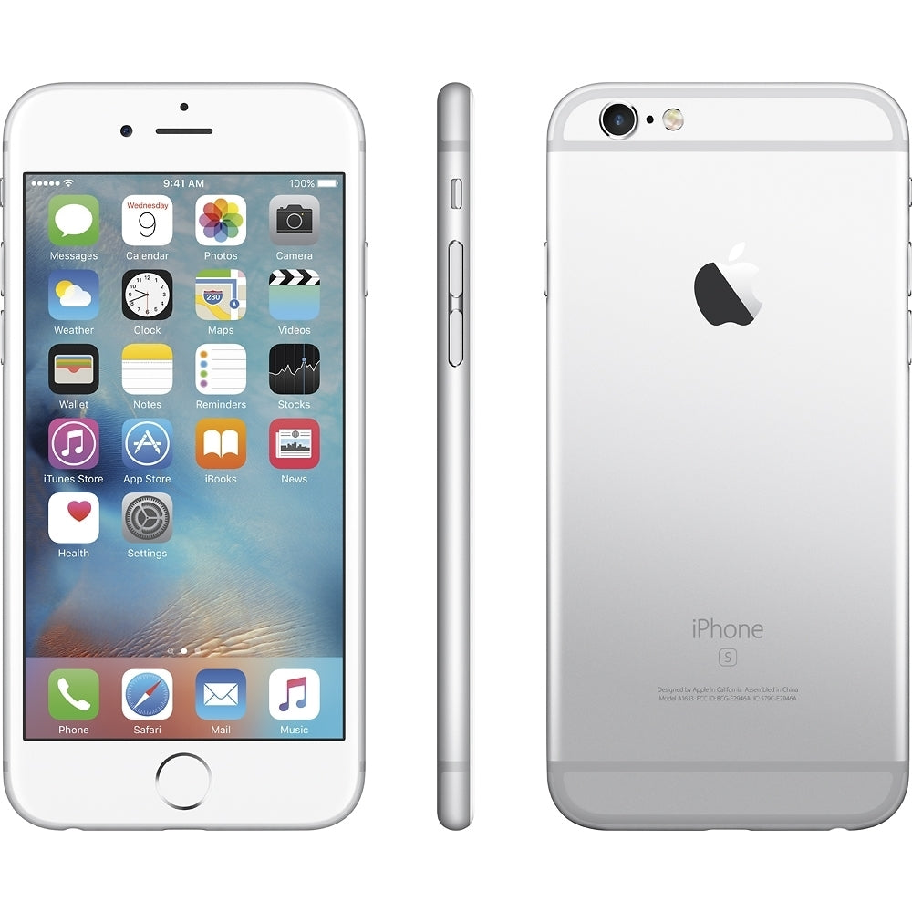 Apple iPhone 6S 64GB 4.7" 4G LTE Verizon Unlocked, Silver (Certified R