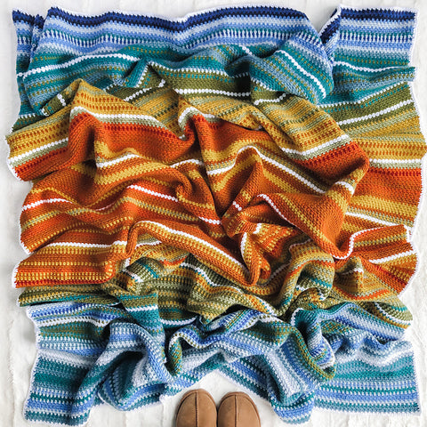 My Temperature Blanket – Monarch Knitting