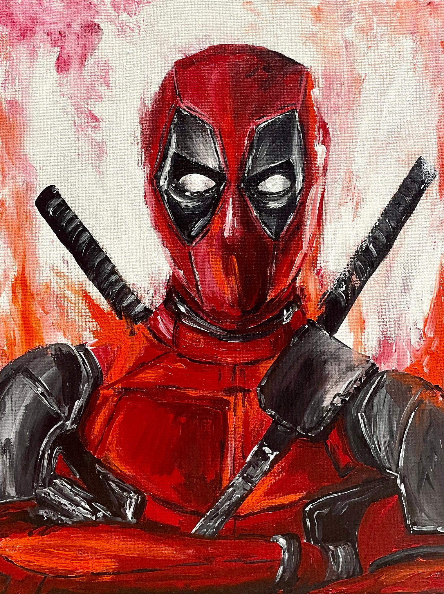 deadpool painting