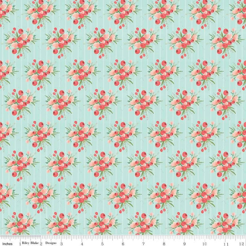 Just Sayin', Dot in Mint by My Mind's Eye for Riley Blake Fabric – SewitUp