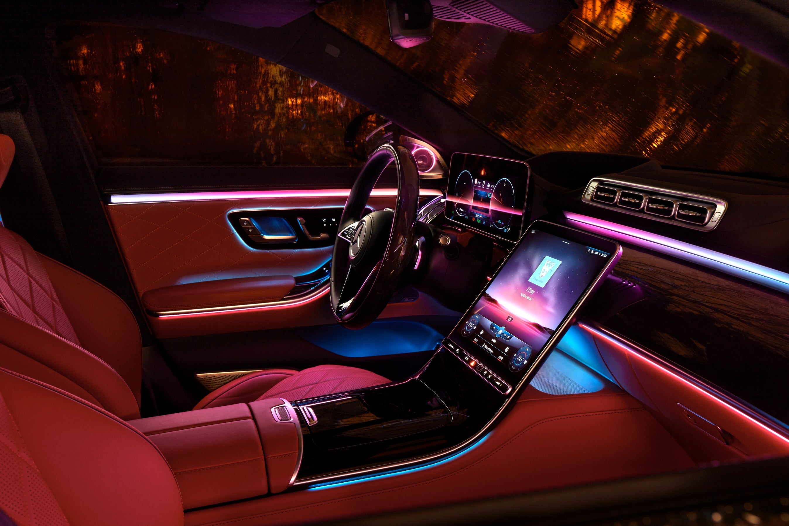 Customize Your MercedesBenz Interior with Ambient Lighting Benz