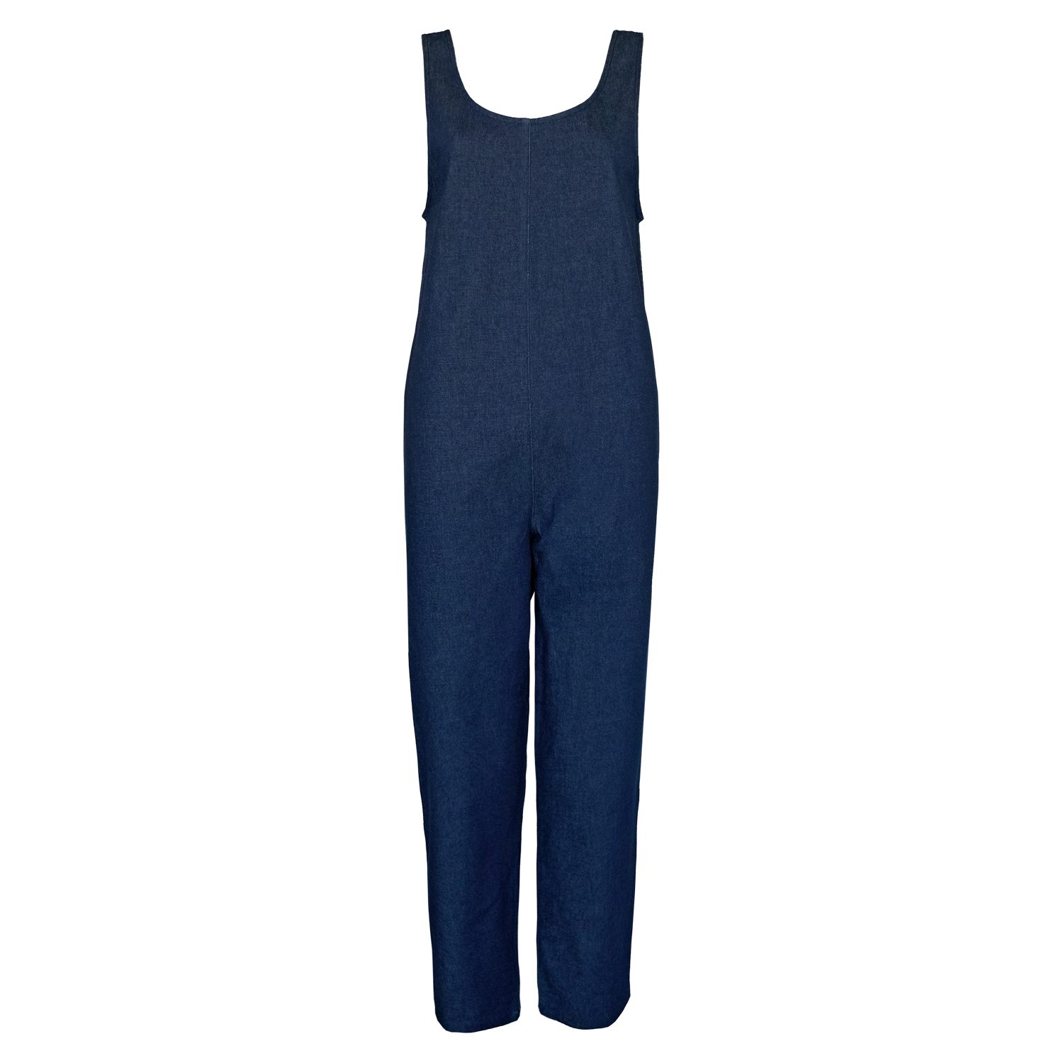 Denim Jumpsuit - Dark Blue – MERNA MAITA