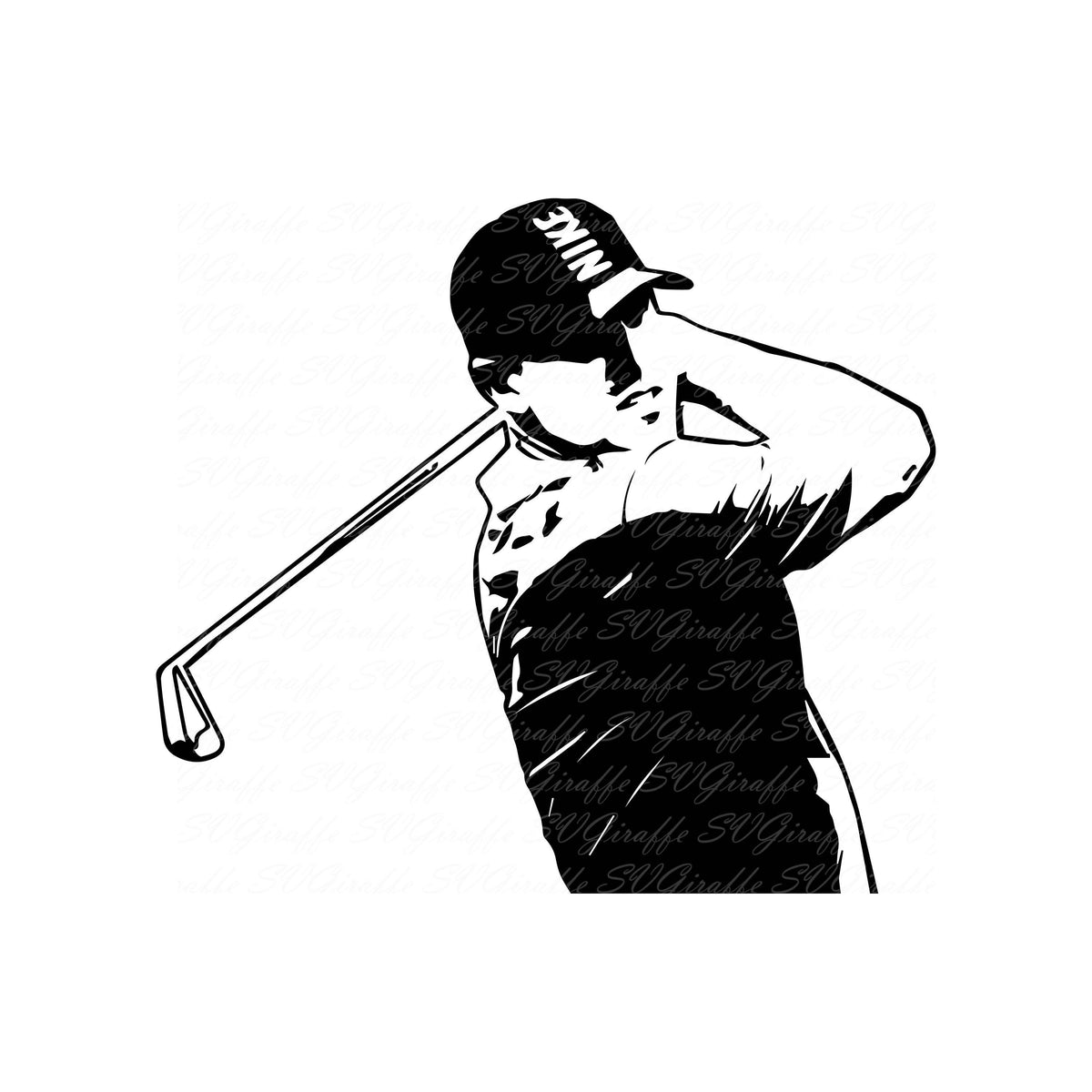 Download Brooks Koepka Golfer SVG DXF PNG pdf jpg eps files | Golf ...