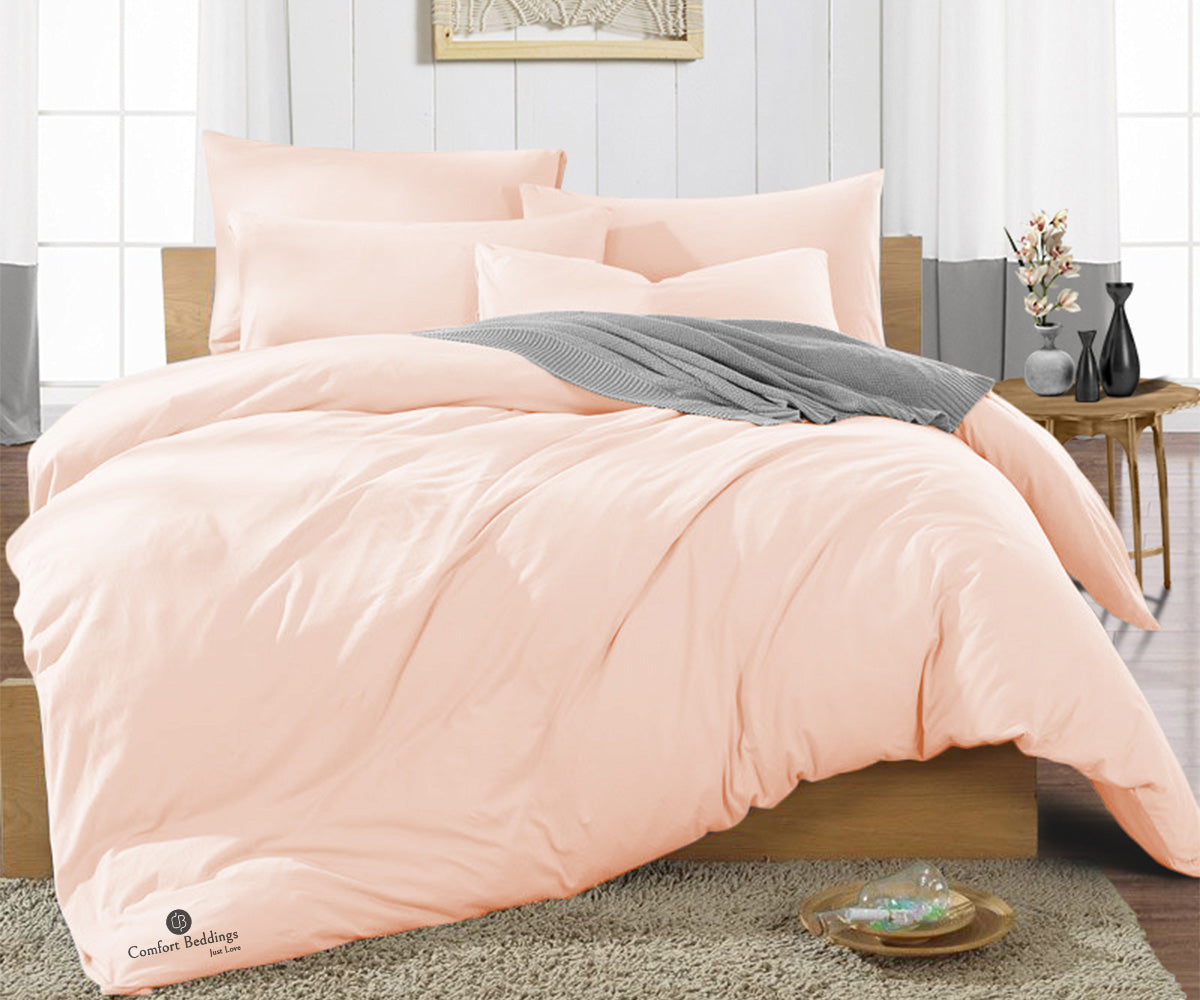 peach duvet covers