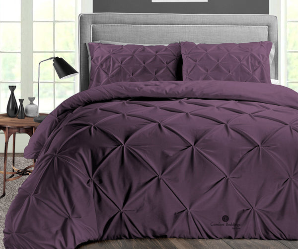 plum single duvet cover