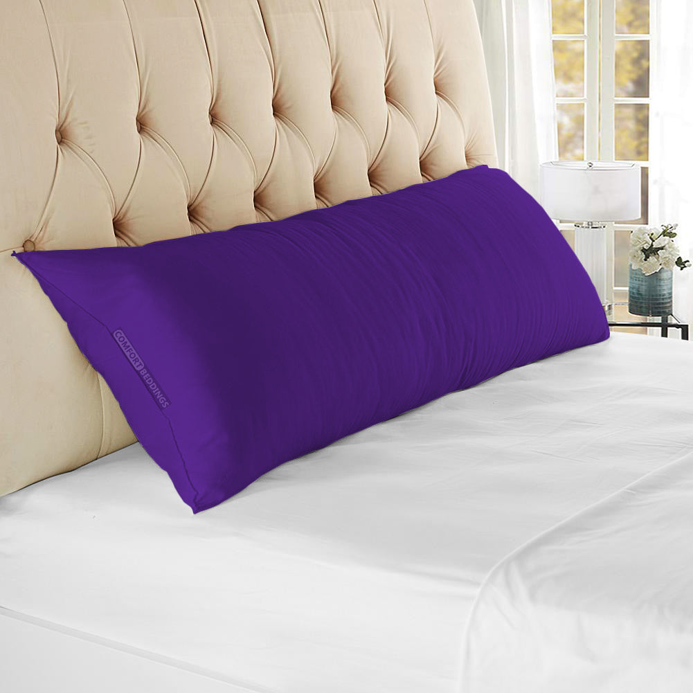 light purple body pillow