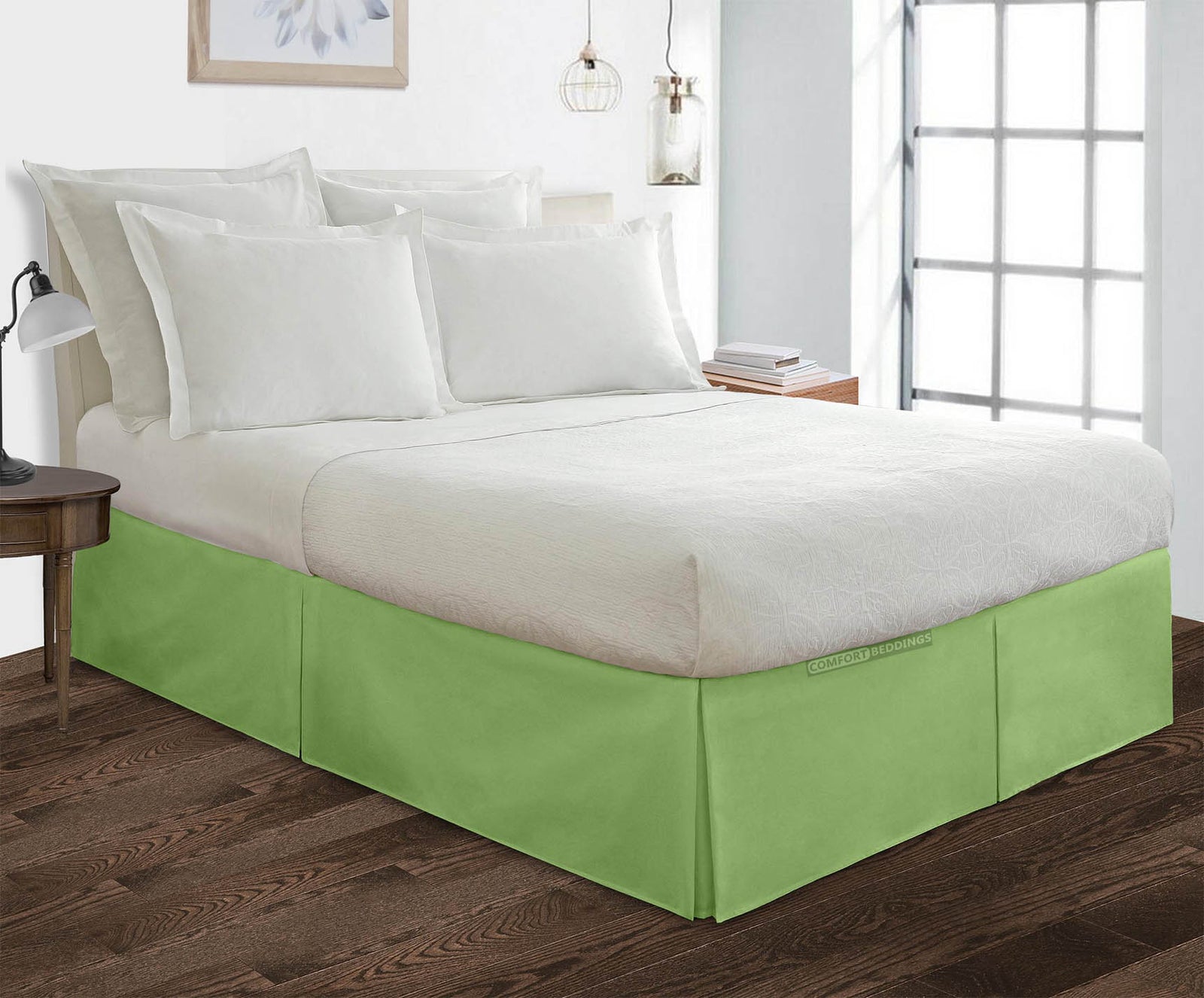 Top Rated Pleated Bed Skirt 100% Cotton – Comfort Beddings