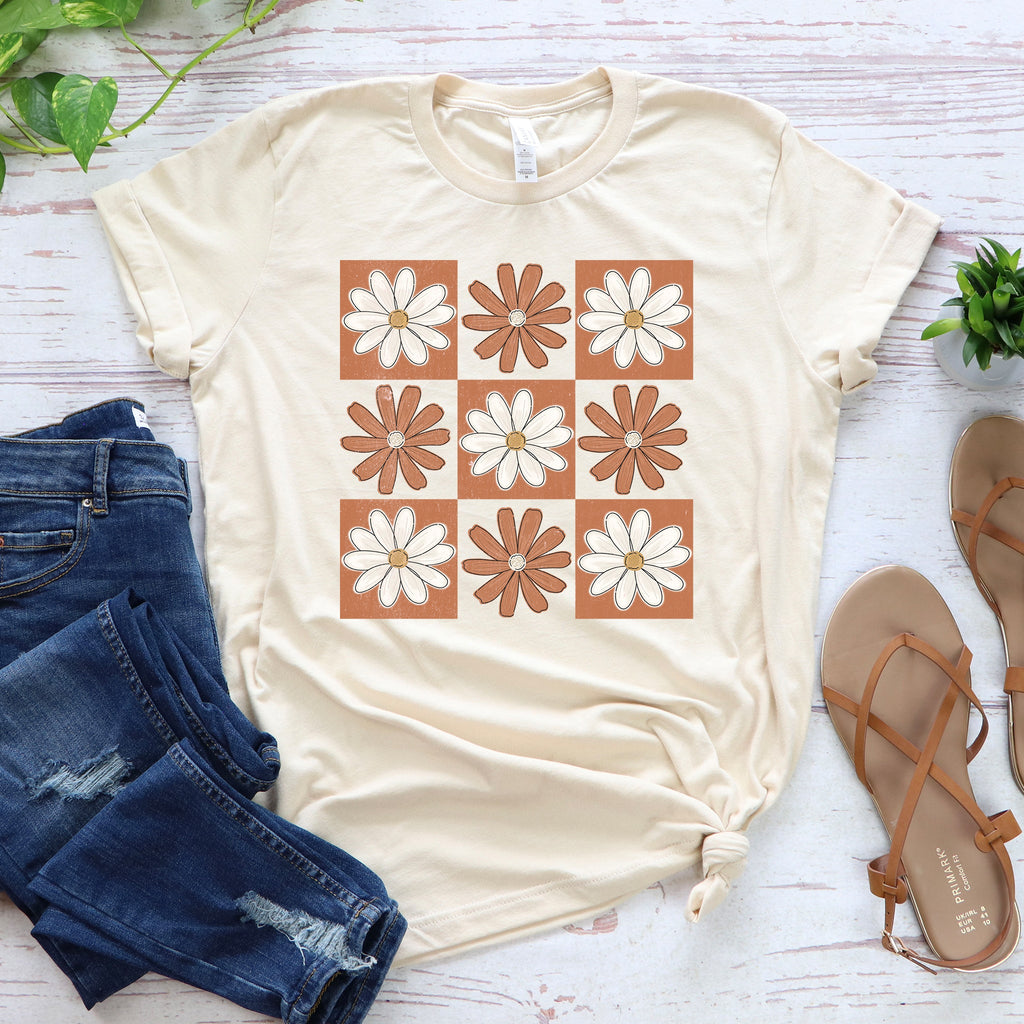 Abstract Flower Graphic Tee – 39 & Main