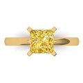 Simulated Yellow Diamond