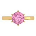 Simulated Pink Diamond