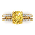 Simulated Yellow Diamond